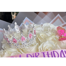 Small Silver/Pink Crown