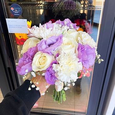 Lavender Forever Bridal Bouquet