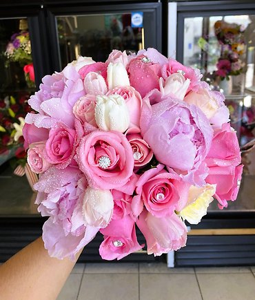 Pink Bridal Blooms