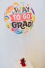 \" Way To Go Grad! \" Bubble