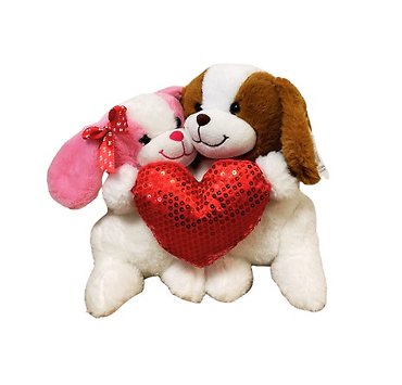 12\" Dog Couple