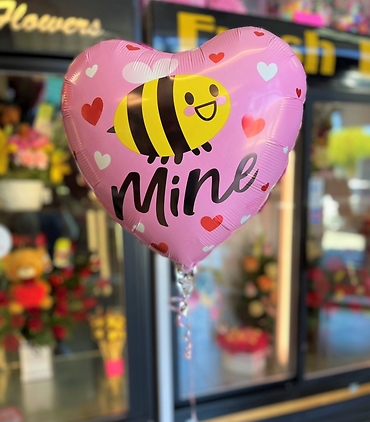 \"Bee\" Mine Balloon