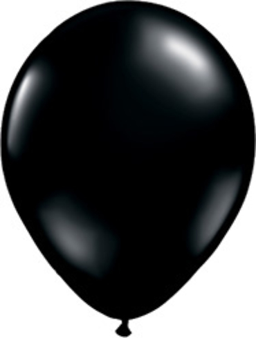 Black Latex Balloon