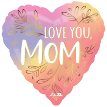 \"Love You Mom\" Jumbo Mylar