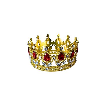 Red & Gold Medium Crown