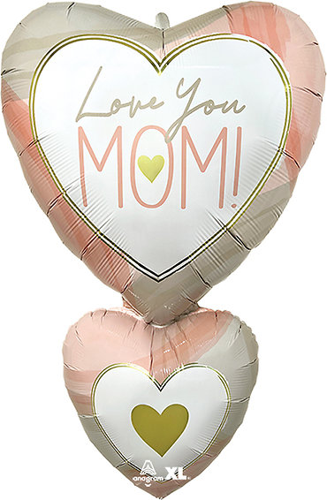 Jumbo \"Love You Mom\" Mylar