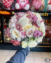 Rose Gold Bridal Bouquet