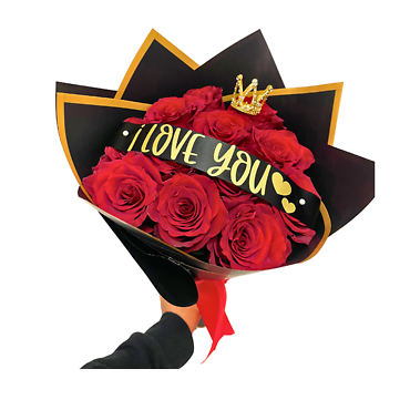 12 Roses bouquet