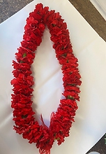 One Color Carnation Lei