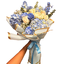 Blue Elegant Bouquet