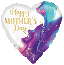 Mom\'s Marble Jumbo Mylar