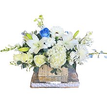 Blue Sky Sympathy Basket