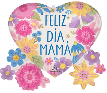 Jumbo Feliz Dia Mama Balloon