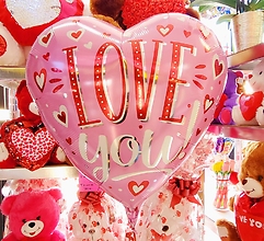 Pink Love You Balloon