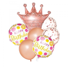 Royal Birthday Balloon Bouquet
