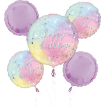Pastel Birthday Balloon Bouquet