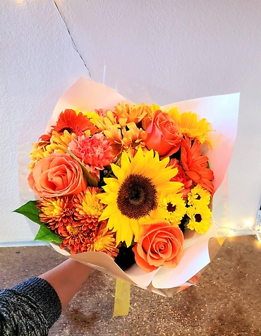Wrapped Fall Bouquet