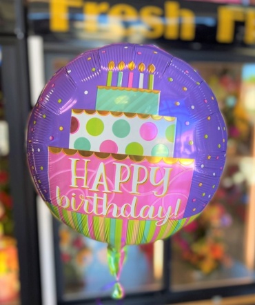 Purple B-Day Cake