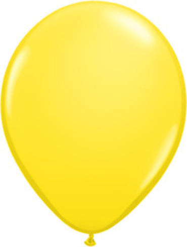 Yellow Latex Balloon