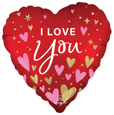 Love Hearts Mylar