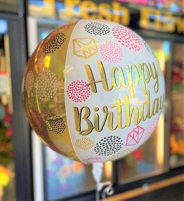Orbz Birthday Gold