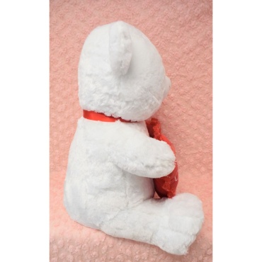 36&#8243; White Teddy Bear