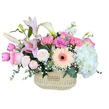 Light Pink Basket