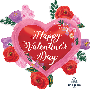 Jumbo Valentine Love Mylar