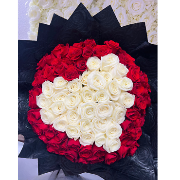Heart bouquet